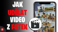 Jak udělat video z fotek na telefonu?