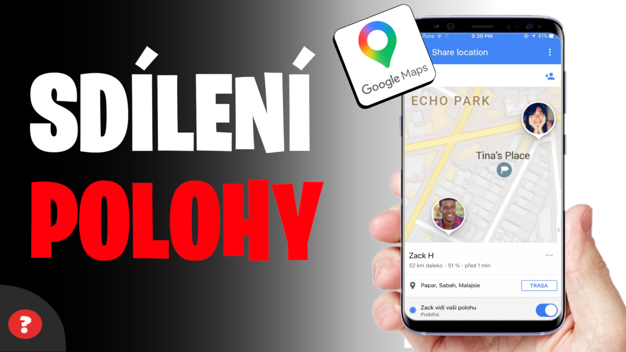 Jak sdílet polohu přes Google Mapy | Návod | Stream